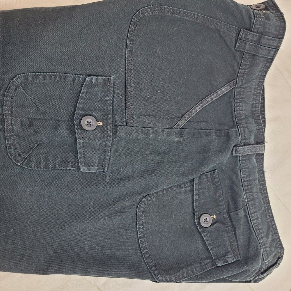 Lee Shorts Black Just Below The Waist Women's Cargo Style Shorts Sz 14 summer - Picture 6 of 7